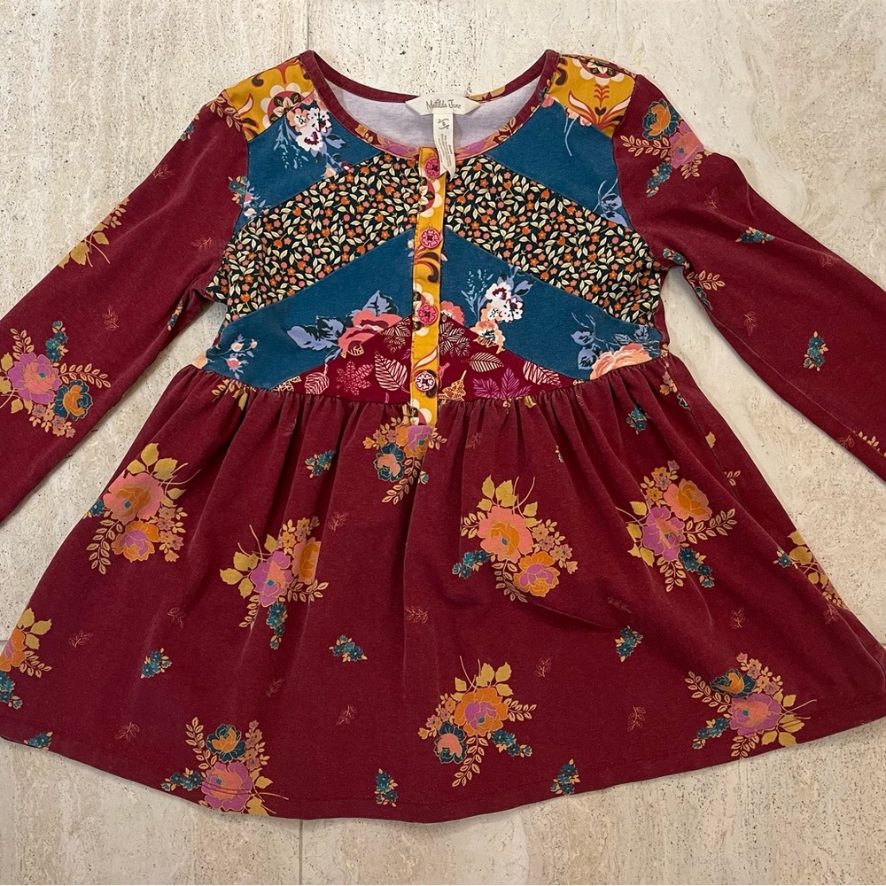 Matilda Jane girls size 8 floral top